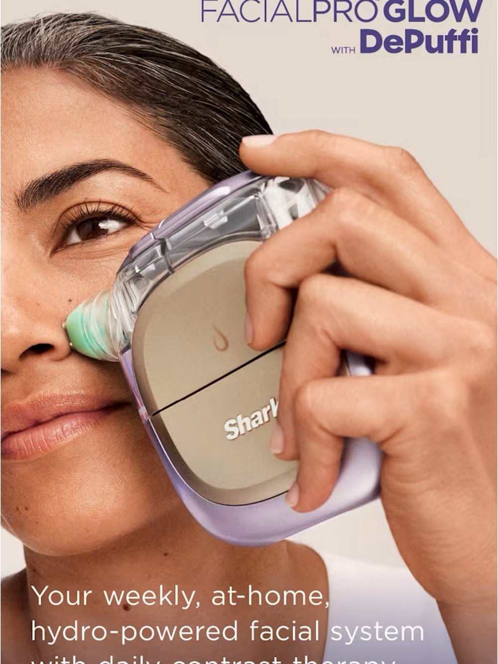 Shark FacialPro Glow At Home Hydro-Powered Facial System - Picture 2 of 4